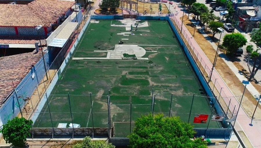 Inicia Rehabilitaci N De Cancha De Futbol R Pido En Ixtapa Vallarta