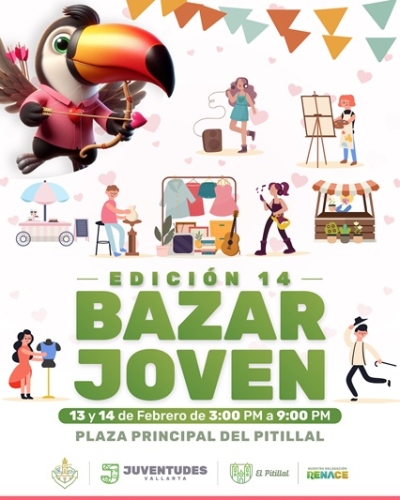 Regresa el Bazar Joven con su edición especial de San Valentín