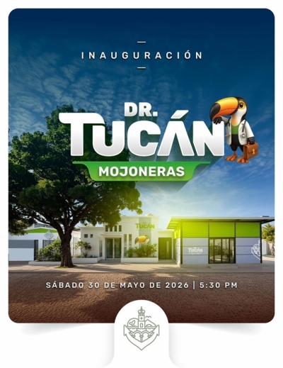Gobierno Municipal inaugurará nueva Clínica Dr. Tucán en Mojoneras