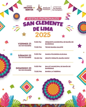 San Clemente de Lima se prepara para vivir sus Fiestas Patronales 2025