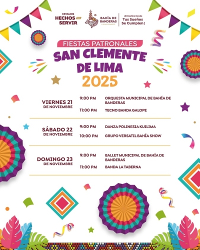 San Clemente de Lima se prepara para vivir sus Fiestas Patronales 2025