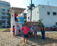 Guardavidas acercan la cultura de la prevención a la niñez vallartense