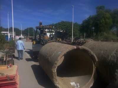 Garantizan el tránsito hacia la comunidad de El Cantón