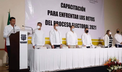 Tenemos instituciones electorales sólidas rumbo al proceso 2021: Jaime Cuevas