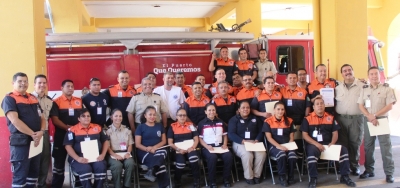 Clausuran curso de Primeros Auxilios Psicológicos impartido por PC de PV