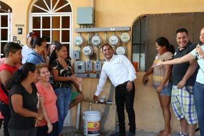 Familias de Vista Dorada II ya tienen agua potable