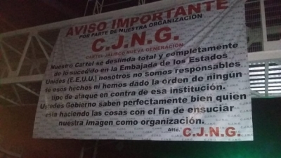 Cártel se deslinda de ataque con granadas al consulado de EE. UU. en Guadalajara