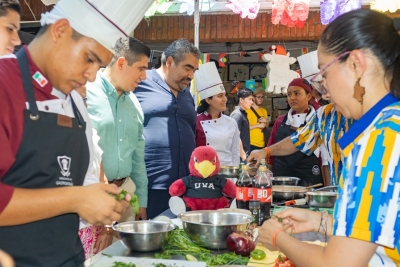 Los sabores del mundo llegaron al Mercado Emiliano Zapata a través del FESTVA