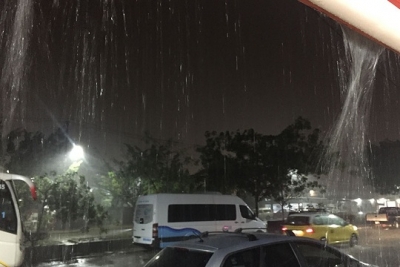 Deja abundante lluvia la tormenta tropical “Pilar”; hubo evacuados en algunas colonias