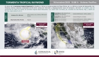Autoridades de Puerto Vallarta toman medidas preventivas por ciclón; “Raymond” ocasionará lluvias