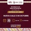 Hoy gran inauguración de la nueva Calle 3 de Octubre en El Porvenir