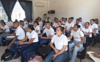 Dan la bienvenida a nuevos cadetes de la Academia Regional de Policías