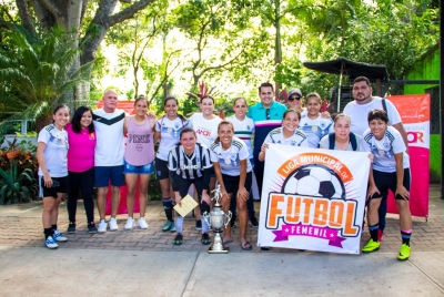 Hay nuevo campeón en la Liga Municipal de Fútbol Femenil