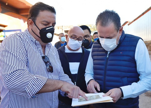 Impulsa Jaime Cuevas obras que generan bienestar