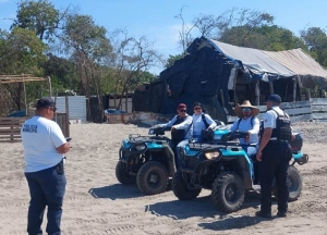 Comisaría de Seguridad Pública de Puerto Vallarta vigila de manera permanente todas las playas