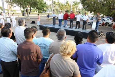 Contribuye el gobierno municipal al bienestar de los trabajadores