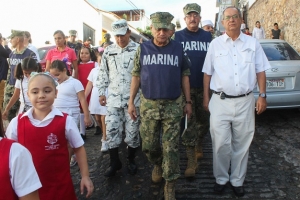 Positiva participación en simulacro por alerta de tsunami