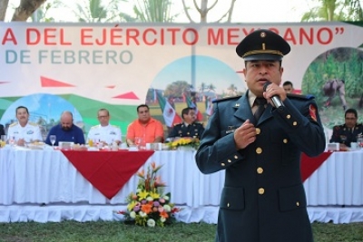 Conmemoran en Puerto Vallarta el Día del Ejército Mexicano