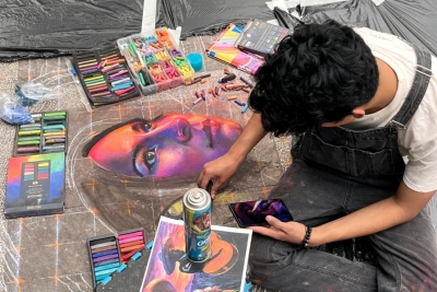 La Plaza de Armas se llena de color con el XVIII Festival Madonnari 2026