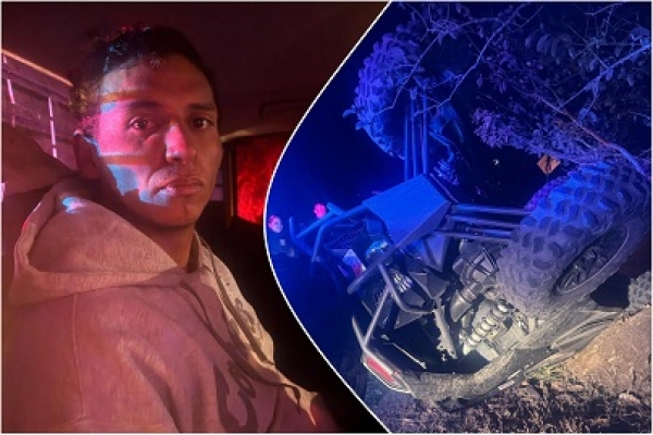 Malandro roba Razer en Amapas, huye y en persecución policiaca destroza el vehículo