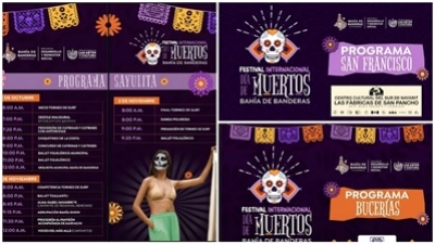 Arte, tradición y color: Bahía de Banderas celebrará el Día de Muertos en Sayulita, San Pancho y Bucerías