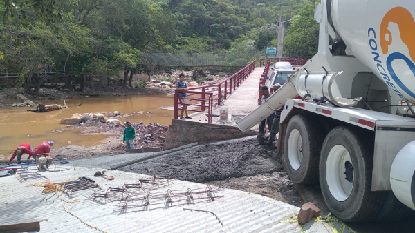 Avanzan a paso firme las obras en Paso del Molino