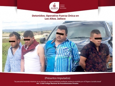 “Atorón” a grupo delictivo que operaba en Los Altos; traían un arsenal