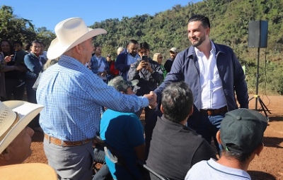 “El Jorullo está de fiesta gracias a las obras de Munguía”: Ejidatarios