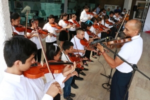 Fortalece DIF valores en la niñez a través de la música