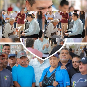 Héctor Santana atiende de frente a vecinos de Santa Fe en Audiencia Ciudadana