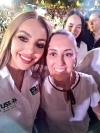 La doctora Yussara Canales, acompañó a su colega Claudia Sheinbaum en su cierre de camapaña
