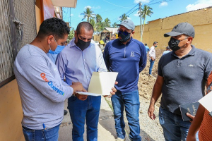 Supervisa Dávalos rehabilitación de calles en diversas colonias