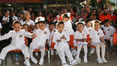 Niños de CADIs hacen ‘pacto de honor’ por hábitos saludables