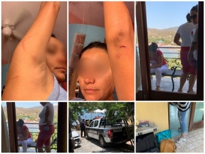 Con la complacencia de Ministerio Público y Policías, golpean a abogada en Sayulita; fue a tomar posesión de un inmueble