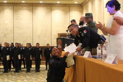 Terminan su formación 38 nuevos policías al servicio de Puerto Vallarta