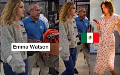 Es captada nuevamente Emma Watson en Puerto Vallarta