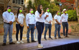 Que el Partido Verde llegó para quedarse en Vallarta, dice Teresita Marmolejo