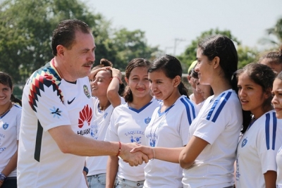 Exitosa visoría de talento futbolístico femenino: Jaime Cuevas