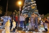 Encienden árbol de la Esperanza en Valle de Banderas