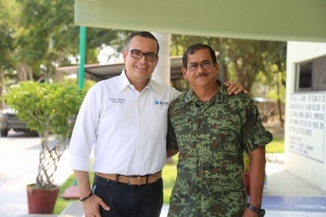 Estrecha lazos Abarca con la 41ª Zona Militar