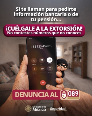 Bahía de Banderas se suma a campaña contra la extorsión telefónica
