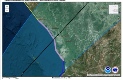 Las rutas y poblados del Norte de Nayarit y sur de Sinaloa donde podría impactar “Willa”, paso a paso