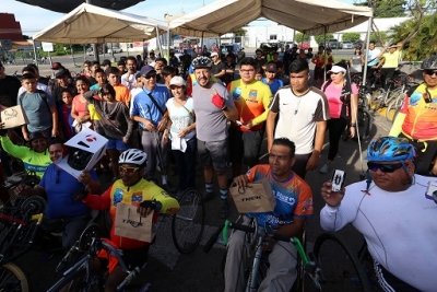 Un gran paseo incluyente la 8ª Rodada Ciclista, última del año