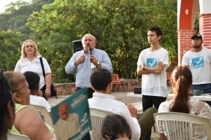 Buenos Aires y Paso Ancho reiteran su apoyo para votar por Heriberto Sánchez