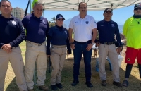 Comisaría supervisa la seguridad de visitantes en todas las playas