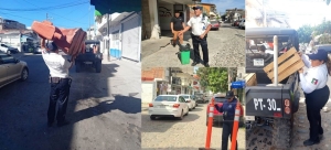 Aplican Operativo de recolección de objetos apartando lugar en la delegación Pitillal
