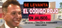 Pablo Lemus Navarro, informó que, a partir de este momento, se levanta el Código Rojo en todo el estado
