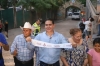 Héctor Santana inauguró la calle Niños Héroes de Sayulita