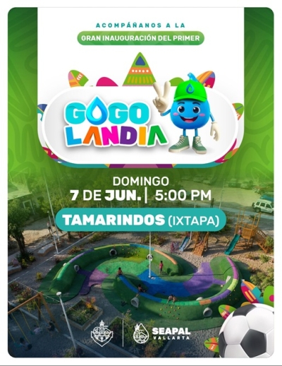 Arquitecto Luis Munguía impulsa nuevo concepto de parques con “Gogo-Landia” en colonia Tamarindos de Ixtapa