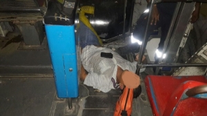 Tope imprudente de SEMOV, provoca fuerte accidente en Ixtapa; camión búho choca y deja 15 lesionados